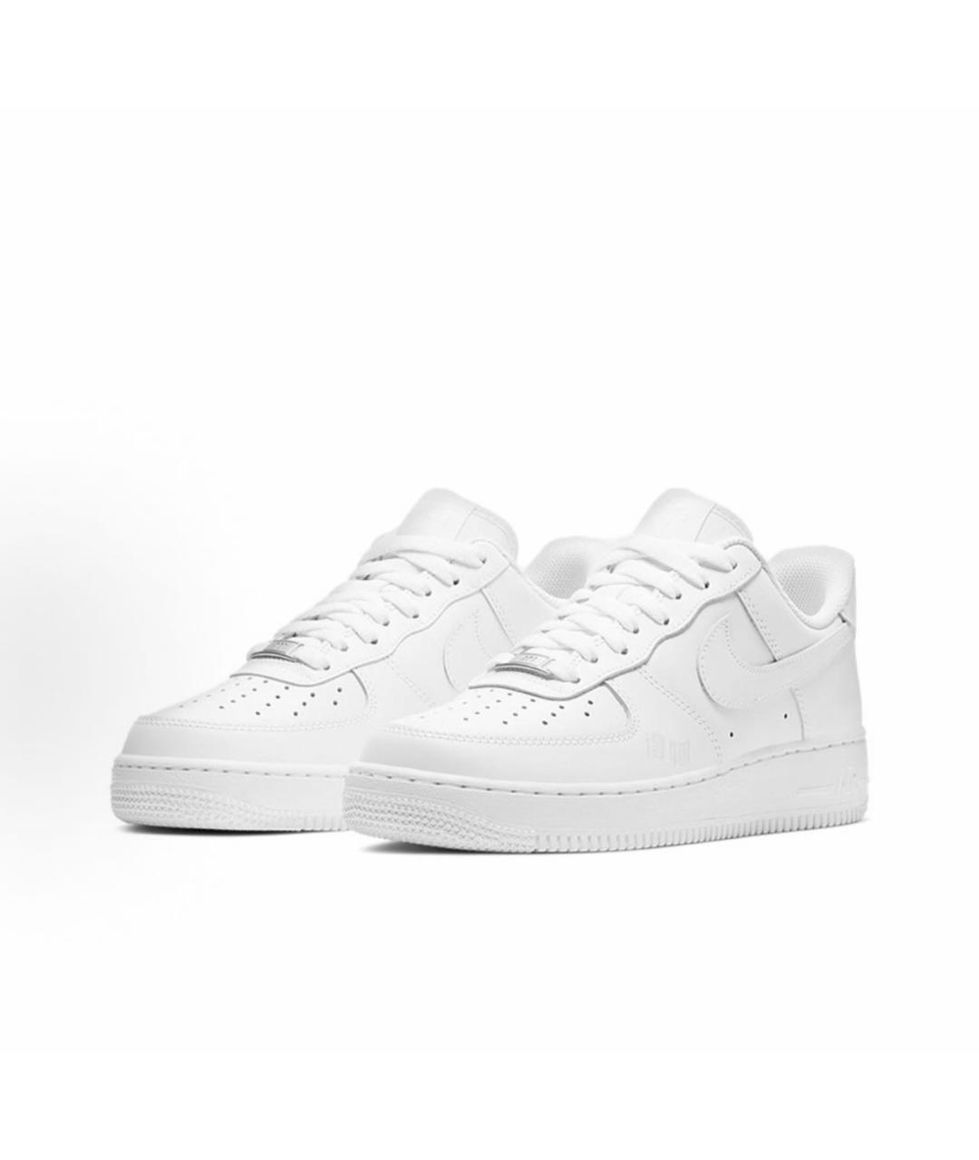 NIKE Белые кожаные кеды, фото 3