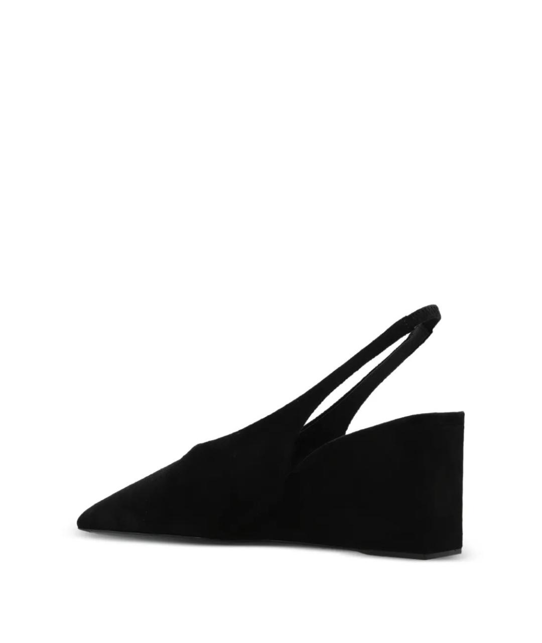 ALAIA Черные замшевые туфли, фото 3