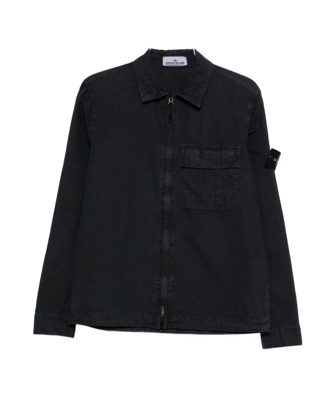 STONE ISLAND Синяя хлопковая куртка, фото 1