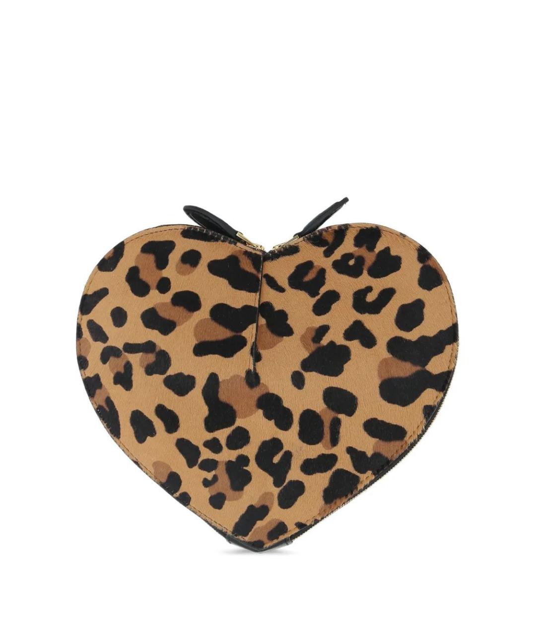 ALAIA Коричневая кожаная сумка через плечо, фото 1