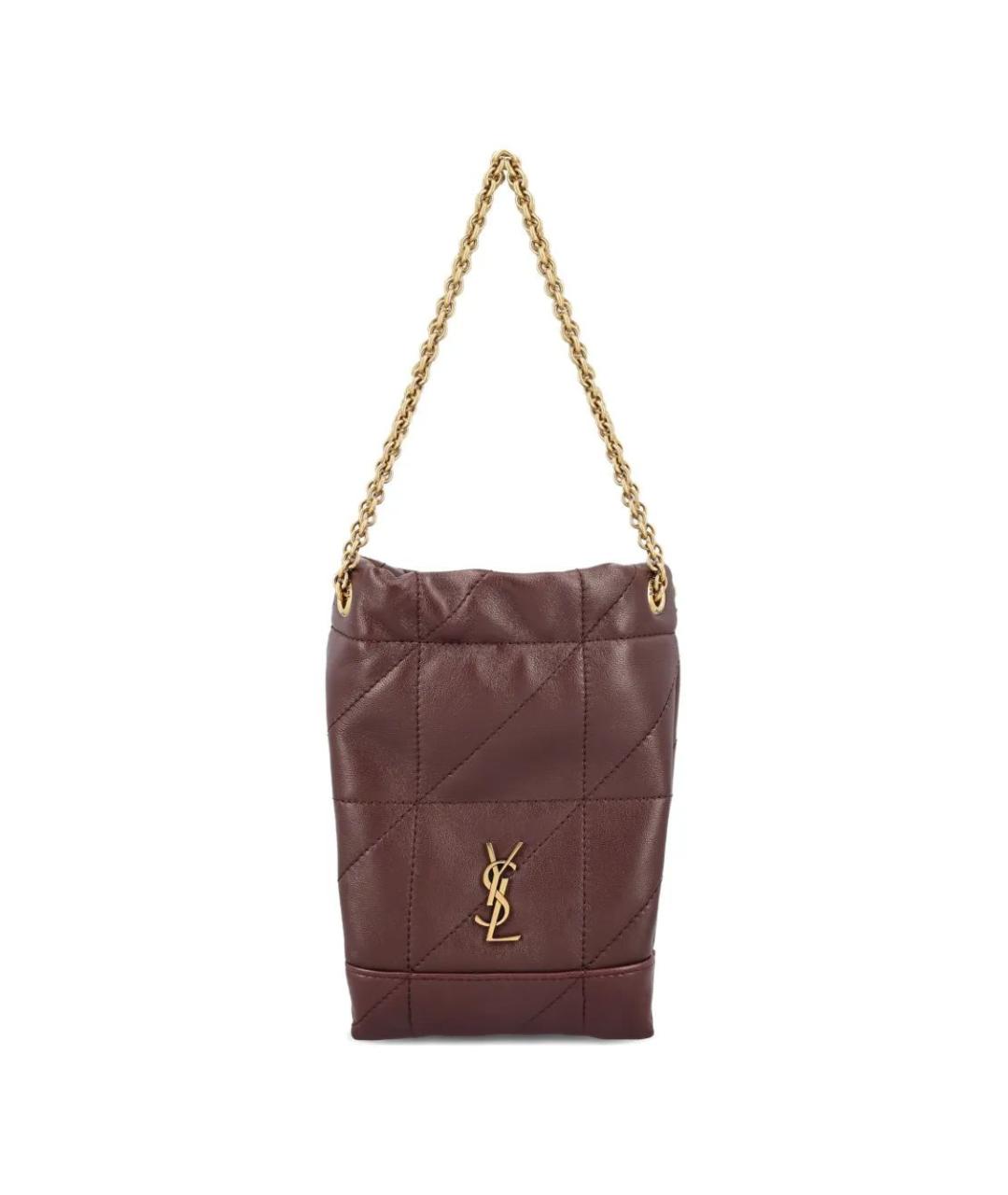 SAINT LAURENT Кожаная сумка через плечо, фото 1