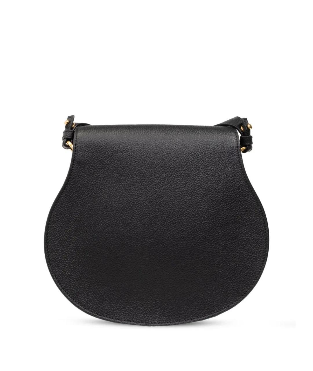 CHLOE Черная кожаная сумка через плечо, фото 3