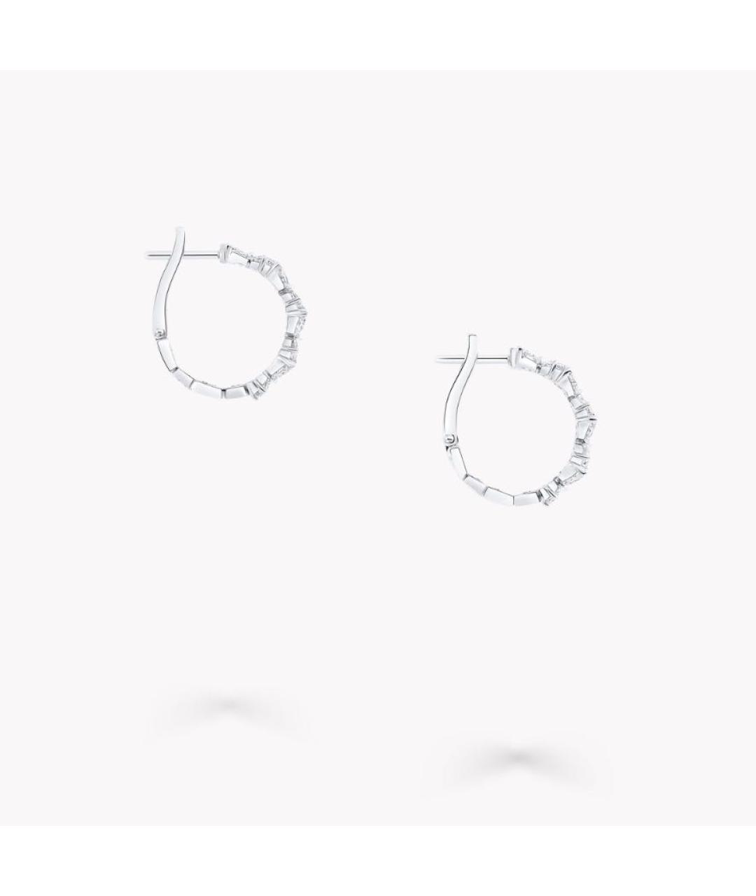 GRAFF Серебряные серьги из белого золота, фото 3