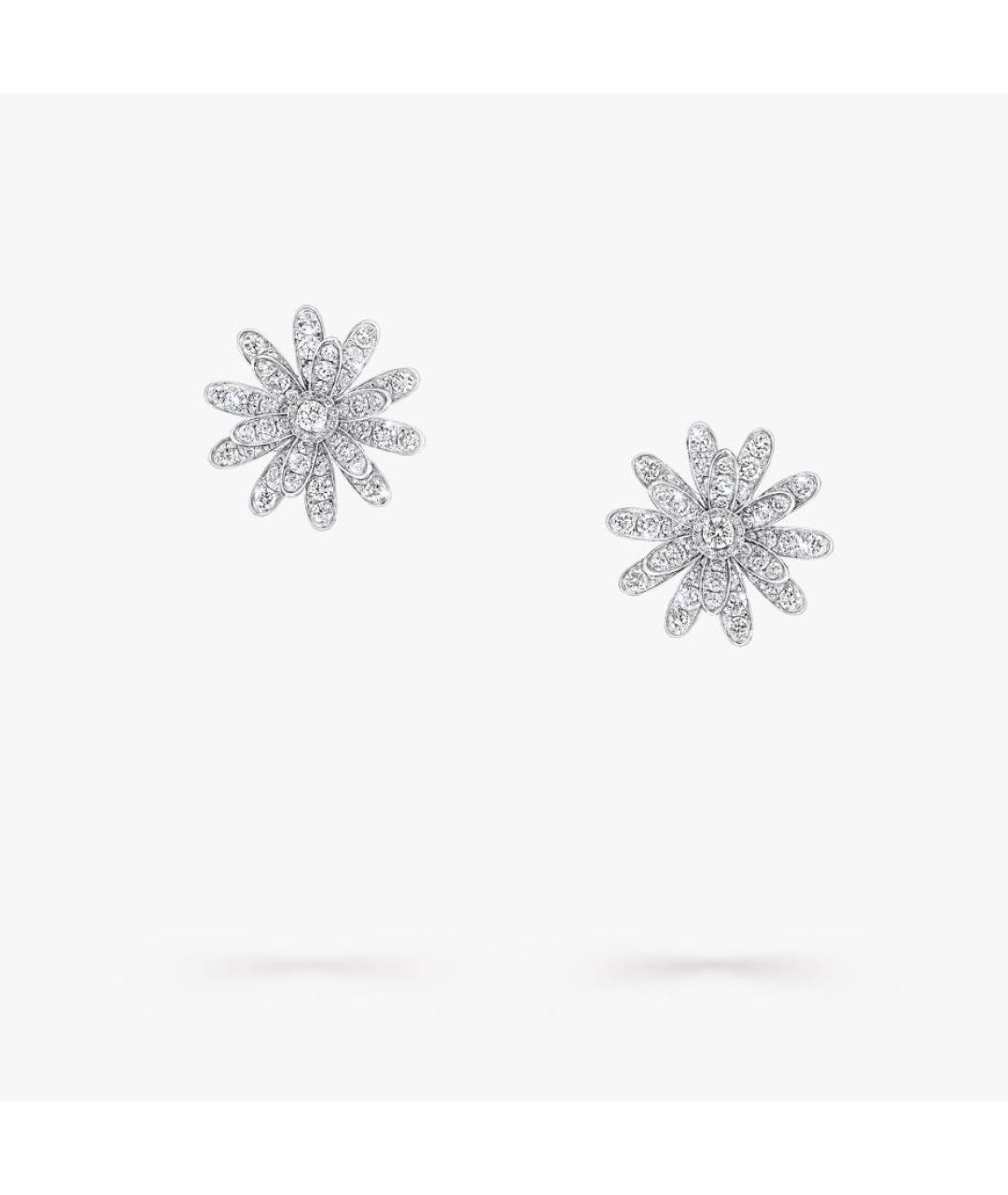 GRAFF Серебряные платиновые серьги, фото 3