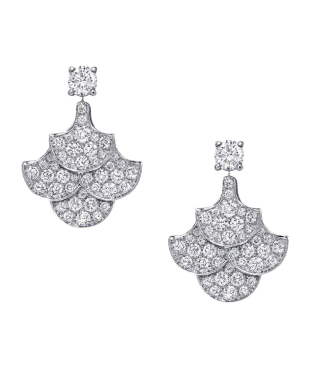 GRAFF Серебряные серьги из белого золота, фото 1