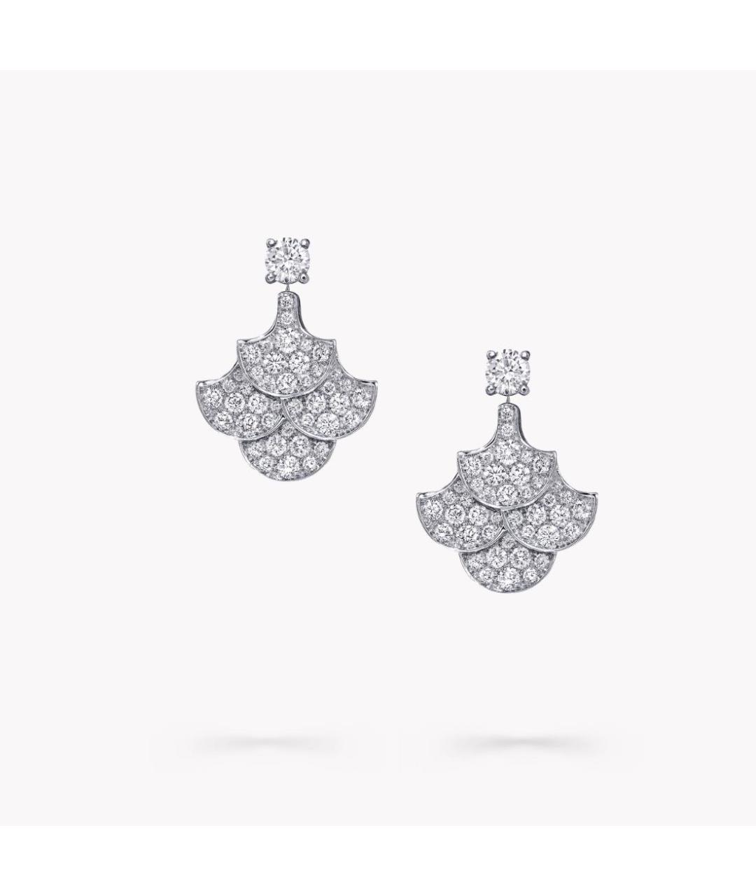 GRAFF Серебряные серьги из белого золота, фото 3