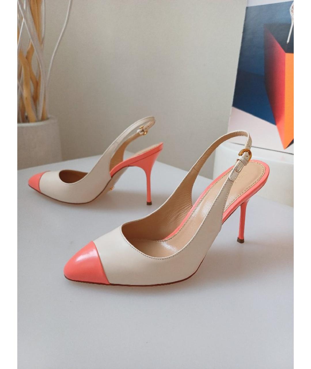 SERGIO ROSSI Мульти кожаные туфли, фото 3