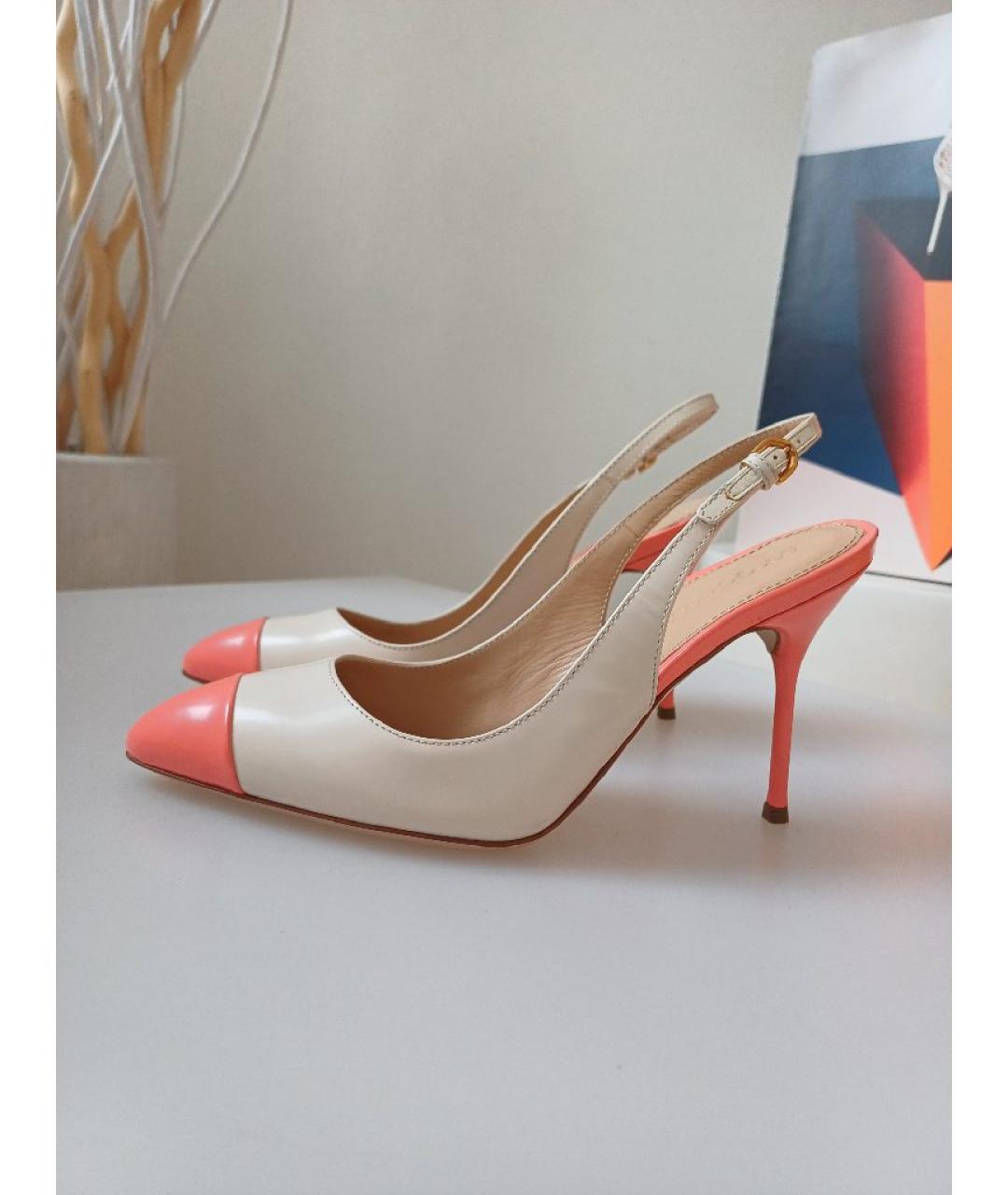 SERGIO ROSSI Мульти кожаные туфли, фото 2