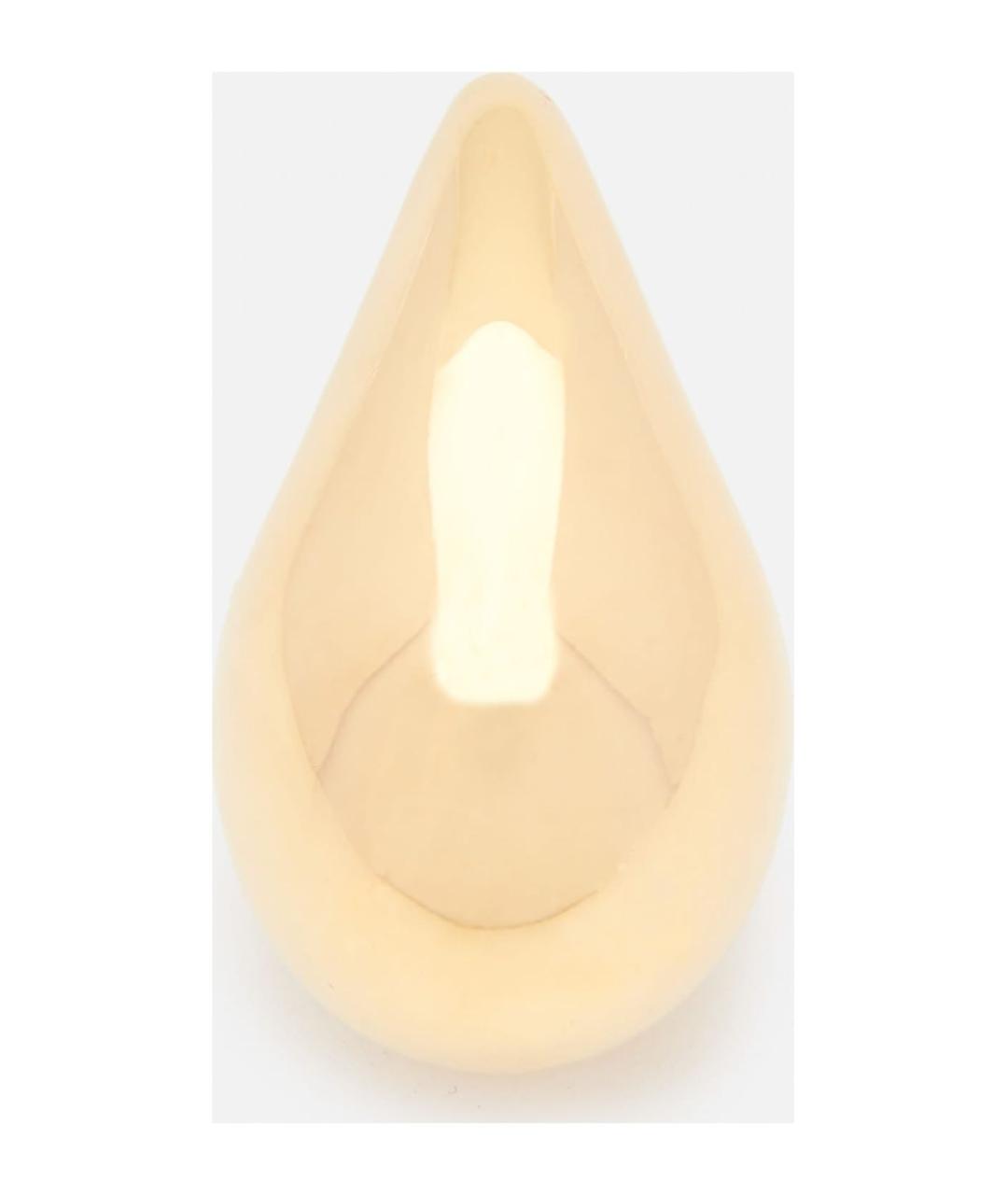 BOTTEGA VENETA Золотые серебряные серьги, фото 2