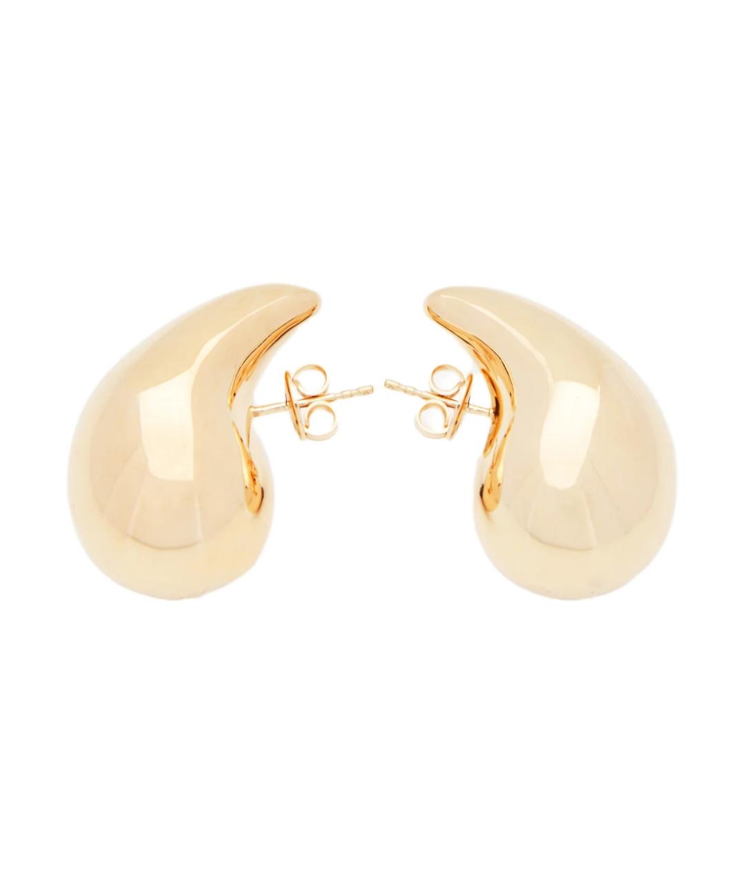 BOTTEGA VENETA Золотые серебряные серьги, фото 1