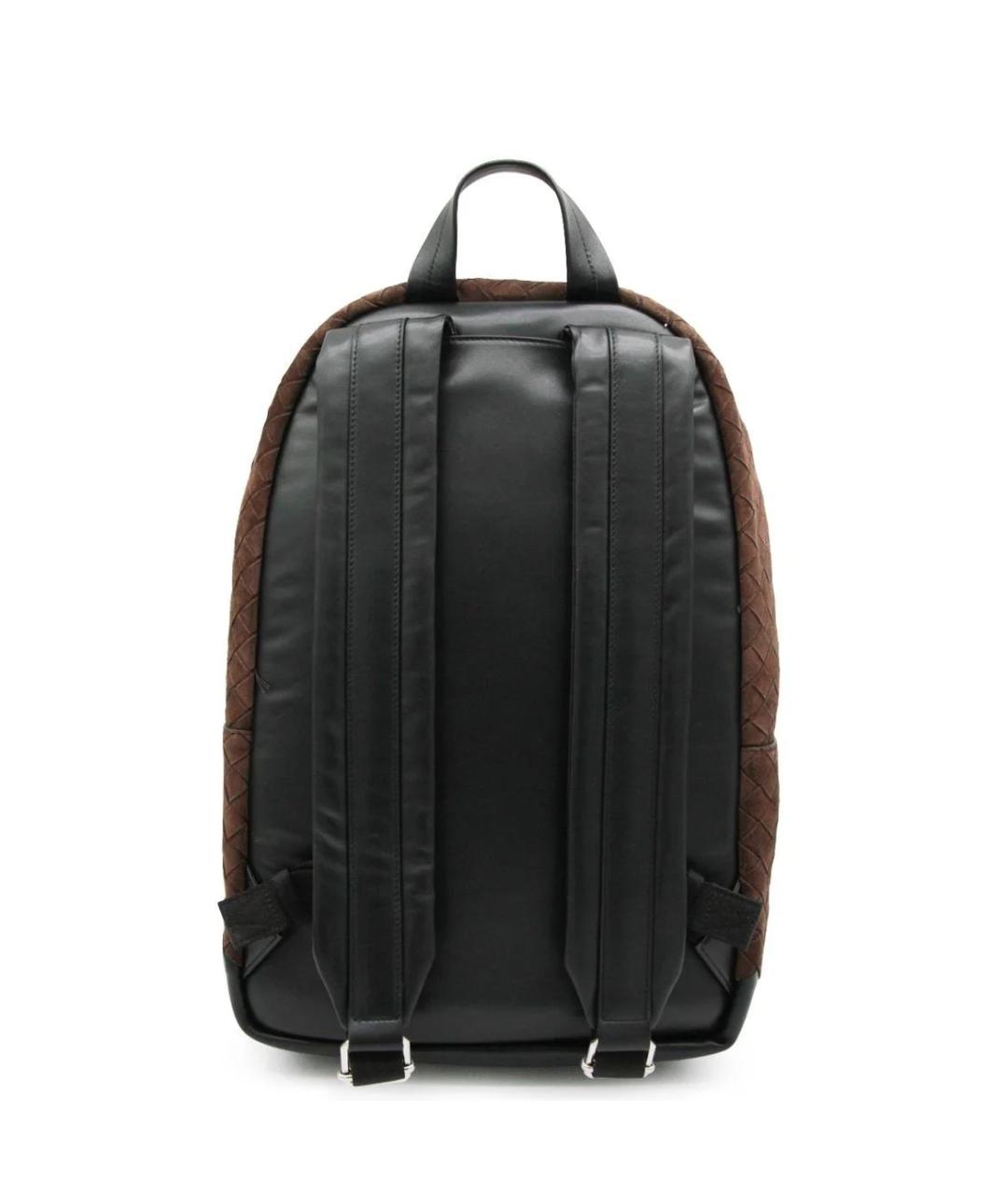 BOTTEGA VENETA Коричневый замшевый рюкзак, фото 2