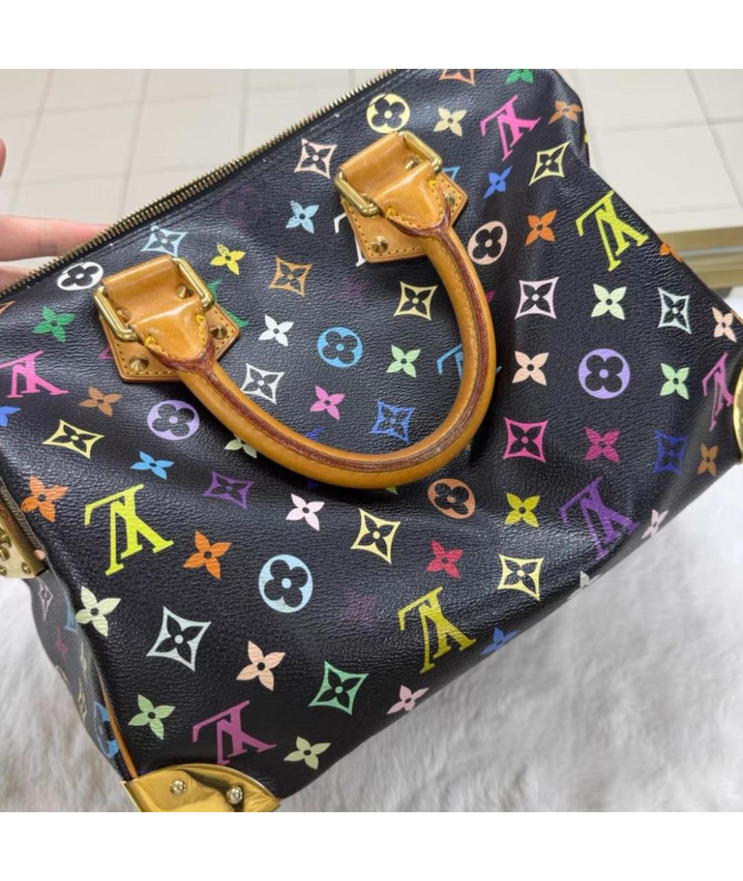 LOUIS VUITTON Черная сумка через плечо, фото 3