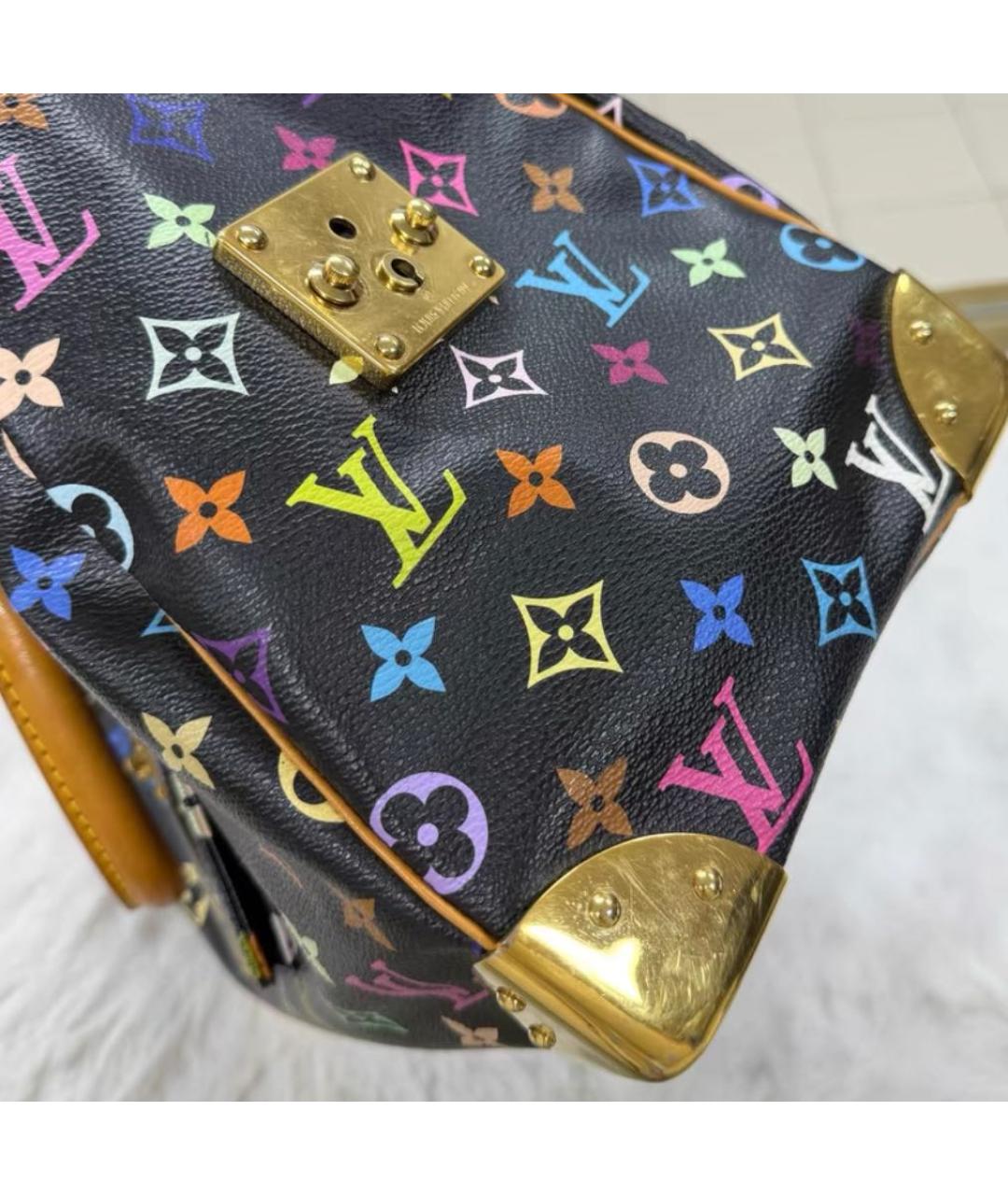 LOUIS VUITTON Черная сумка через плечо, фото 5