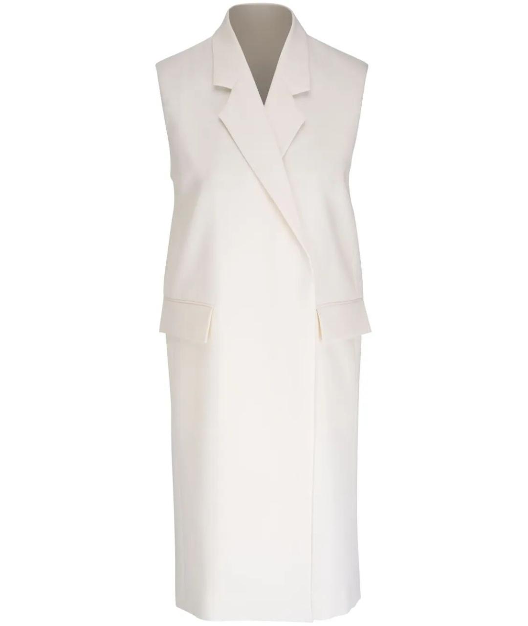 TOTEME Белый вискозный жилет, фото 1