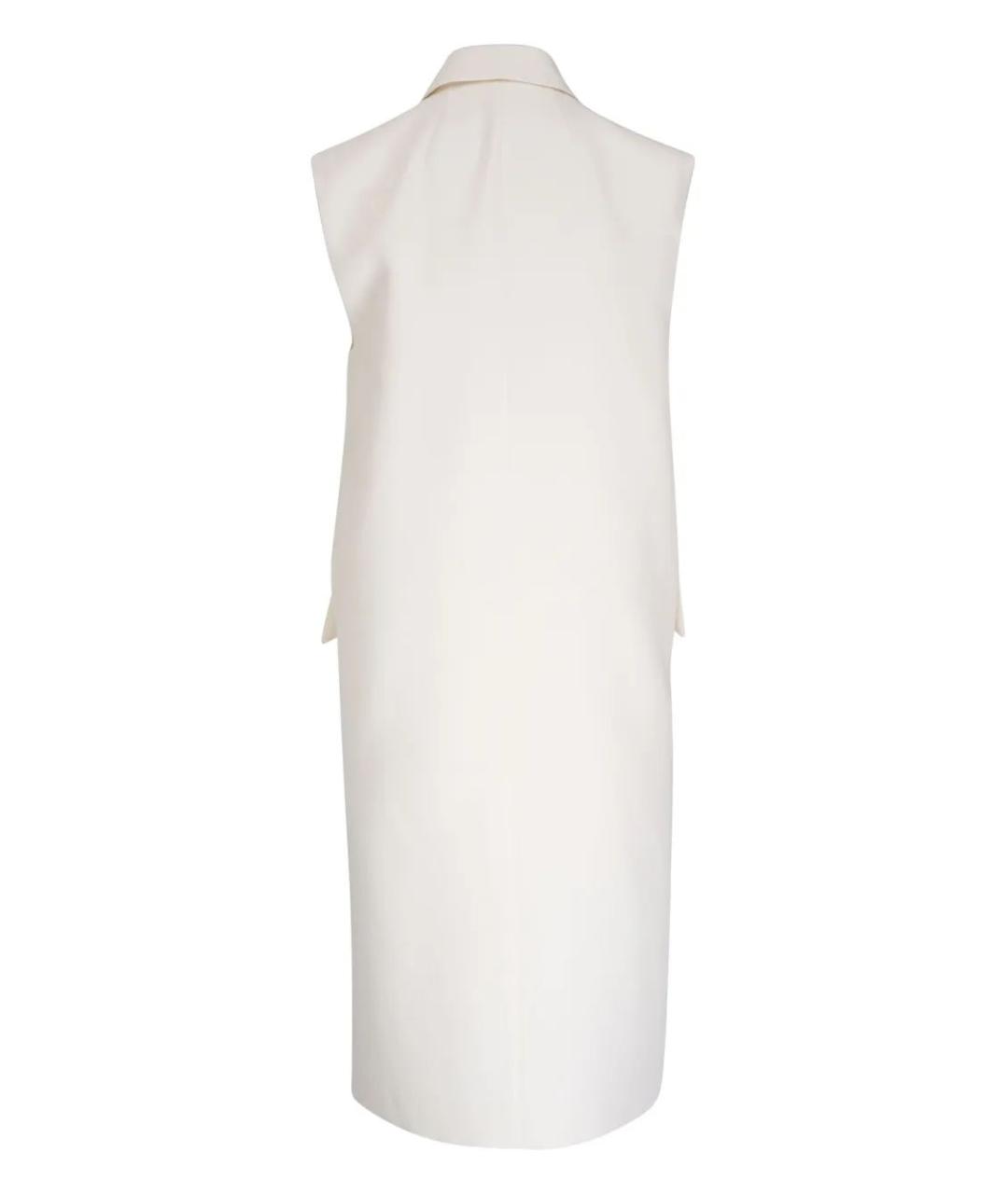 TOTEME Белый вискозный жилет, фото 2