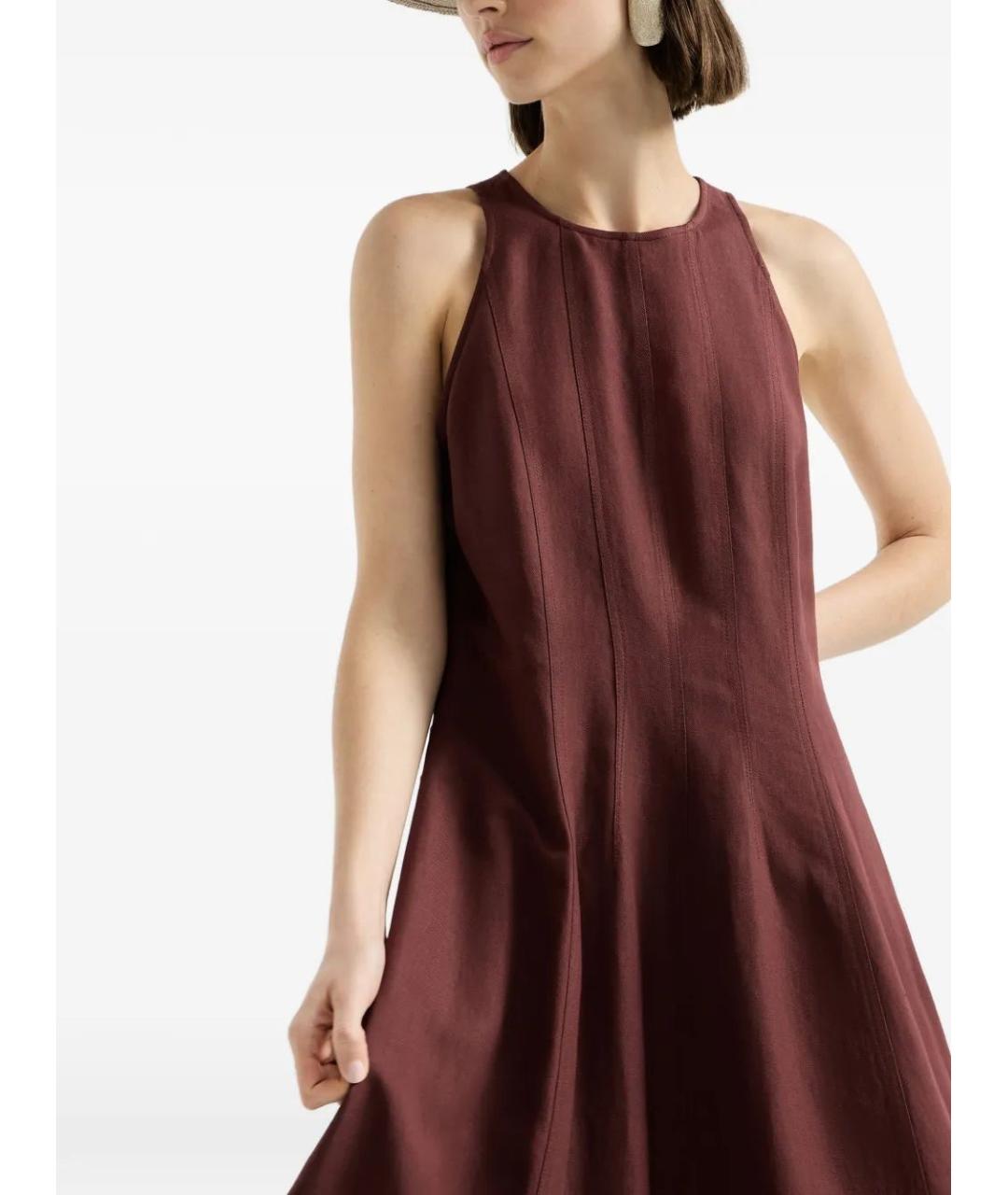 BRUNELLO CUCINELLI Вискозное вечернее платье, фото 5