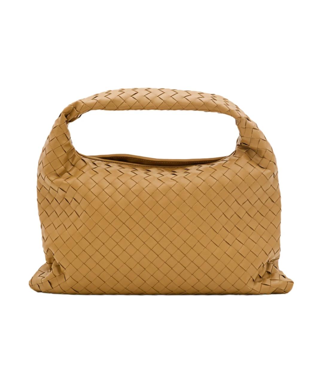 BOTTEGA VENETA Коричневая кожаная сумка через плечо, фото 1