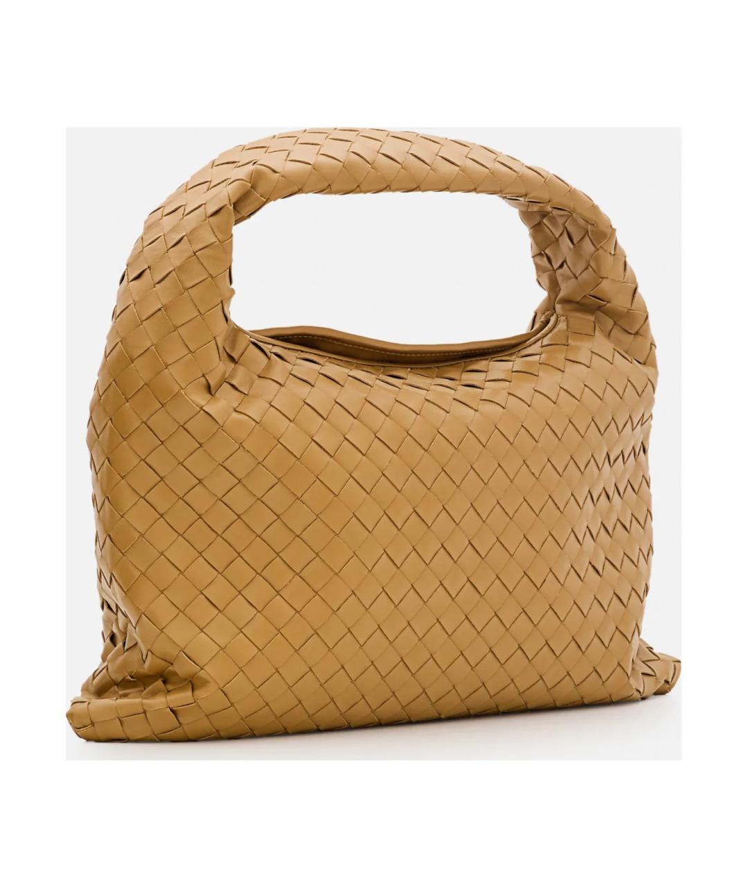 BOTTEGA VENETA Коричневая кожаная сумка через плечо, фото 2