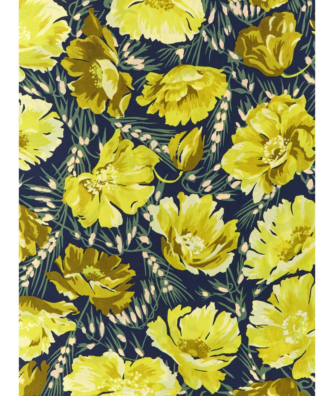 VALENTINO Зеленый шелковый платок, фото 3