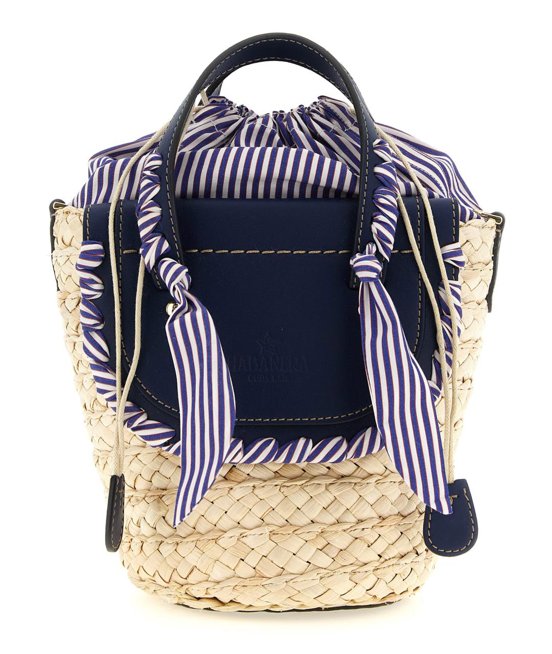 CUBA LAB Бежевая пелетеная сумка тоут, фото 1