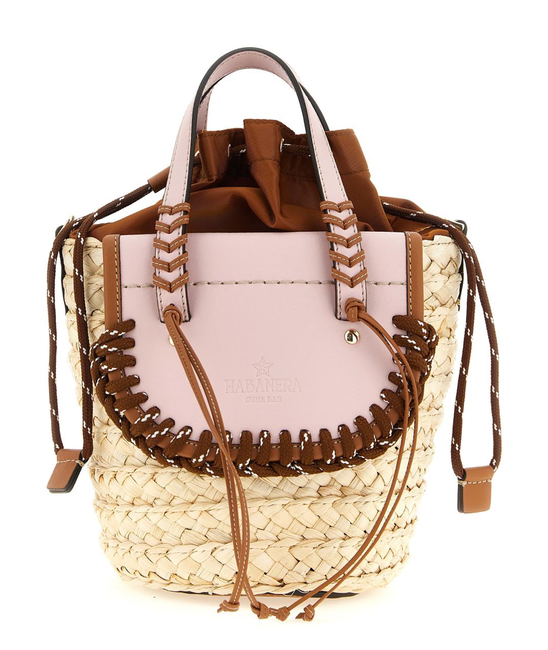 CUBA LAB Бежевая пелетеная сумка тоут, фото 1