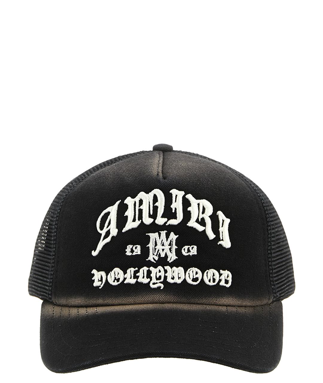 AMIRI Черная хлопковая кепка/бейсболка, фото 1