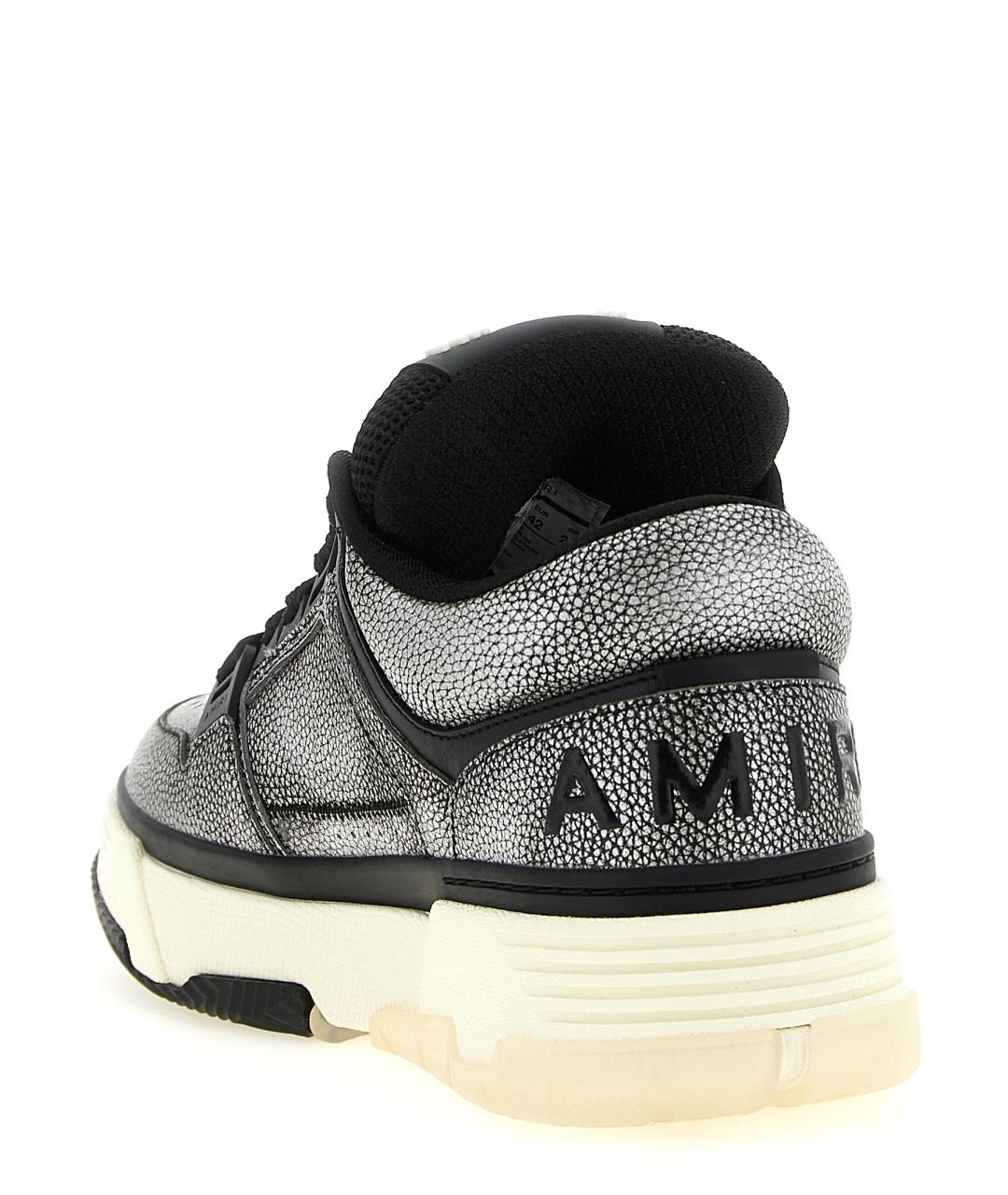 AMIRI Мульти кожаные низкие кроссовки / кеды, фото 3