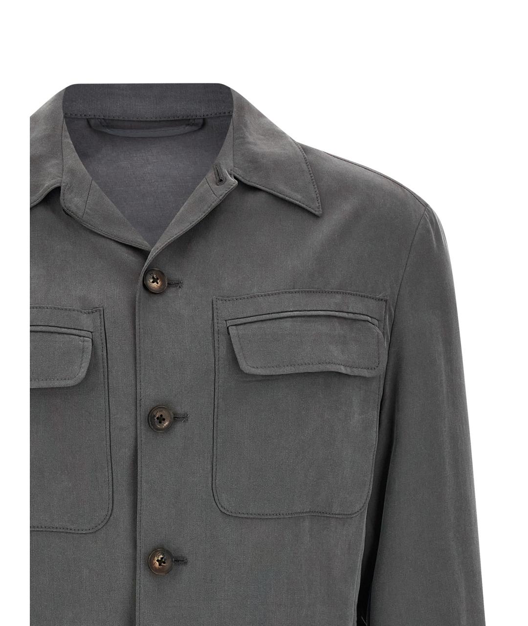 PAL ZILERI Серая куртка, фото 3