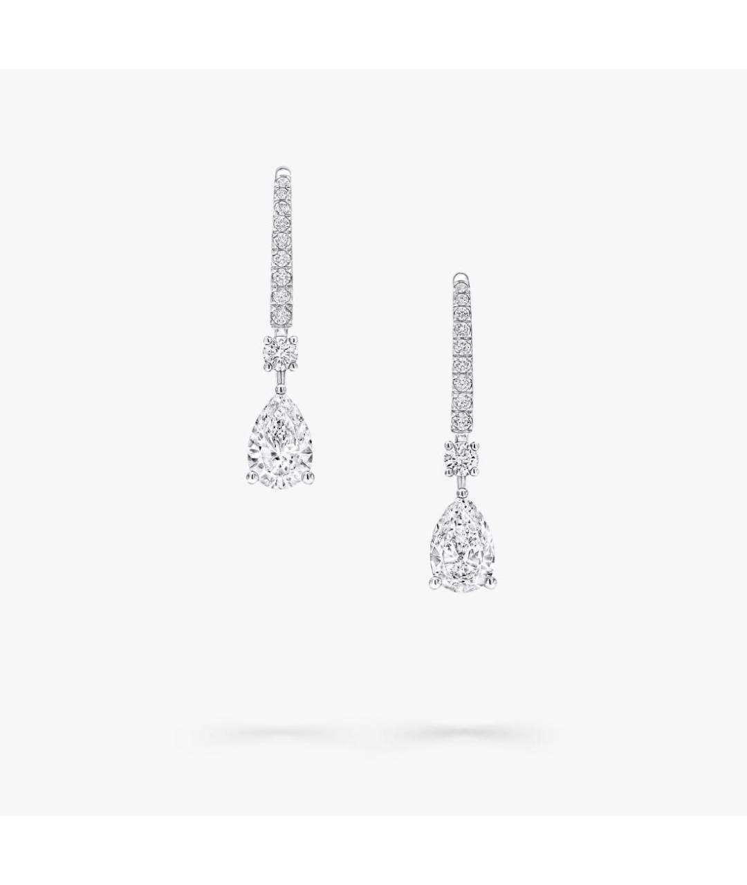 GRAFF Серебряные серьги из белого золота, фото 3