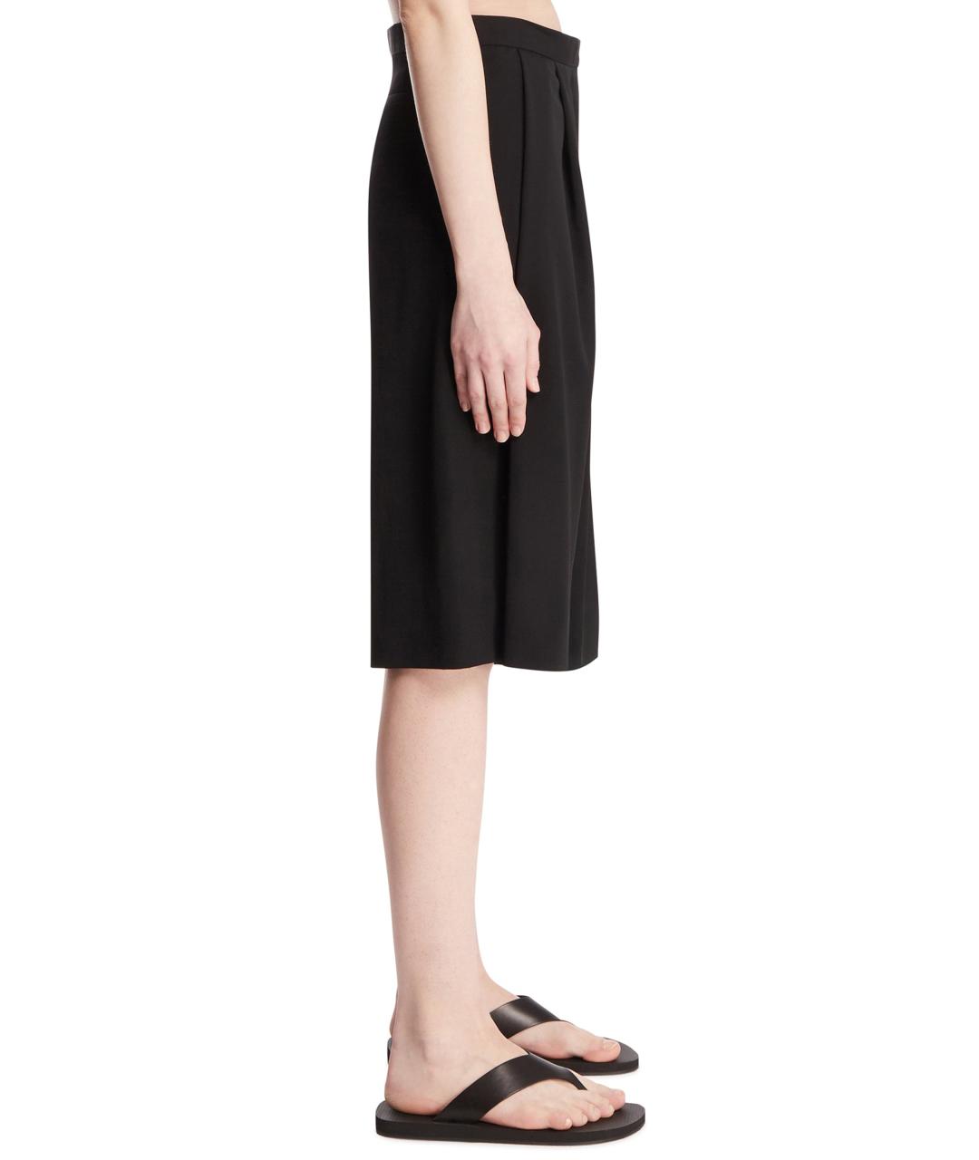 THE ROW Черные шерстяные шорты, фото 3