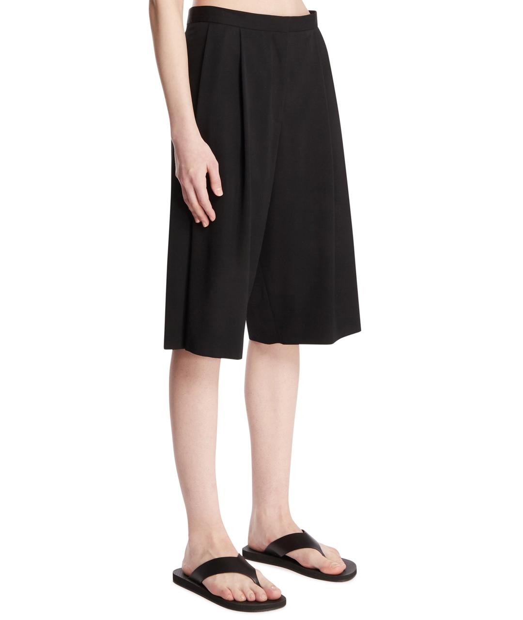 THE ROW Черные шерстяные шорты, фото 2