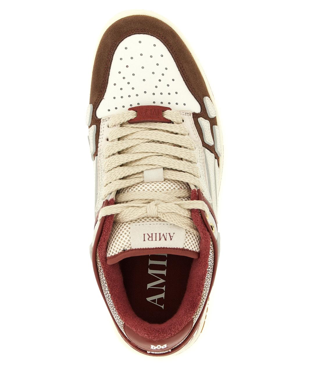 AMIRI Мульти кожаные низкие кроссовки / кеды, фото 4