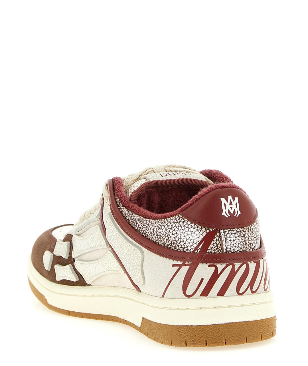 AMIRI Мульти кожаные низкие кроссовки / кеды, фото 3