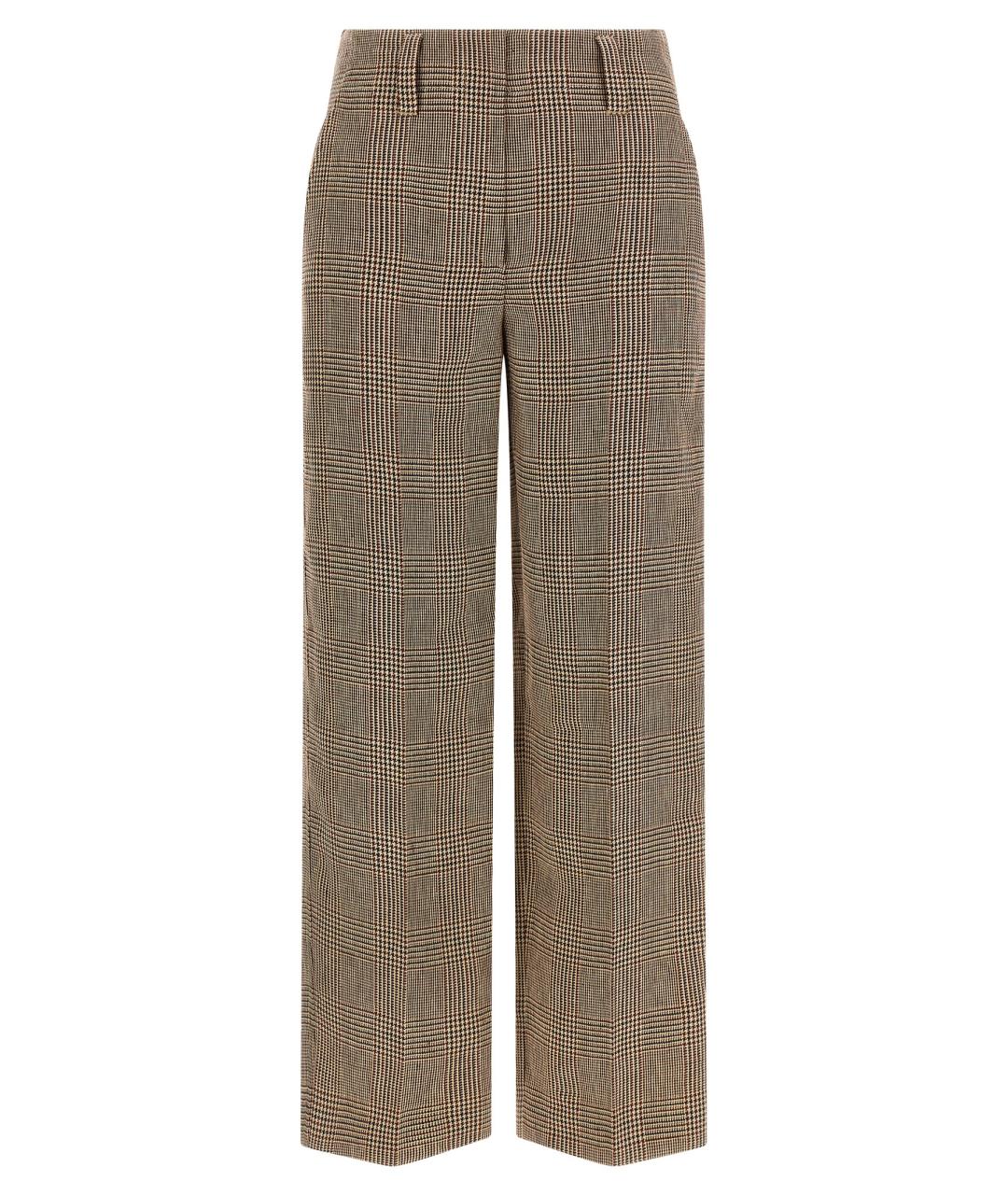 BRUNELLO CUCINELLI Мульти льняные прямые брюки, фото 1