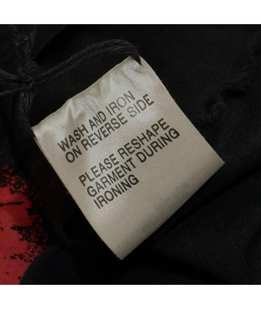 GIVENCHY Черная хлопковая футболка, фото 5