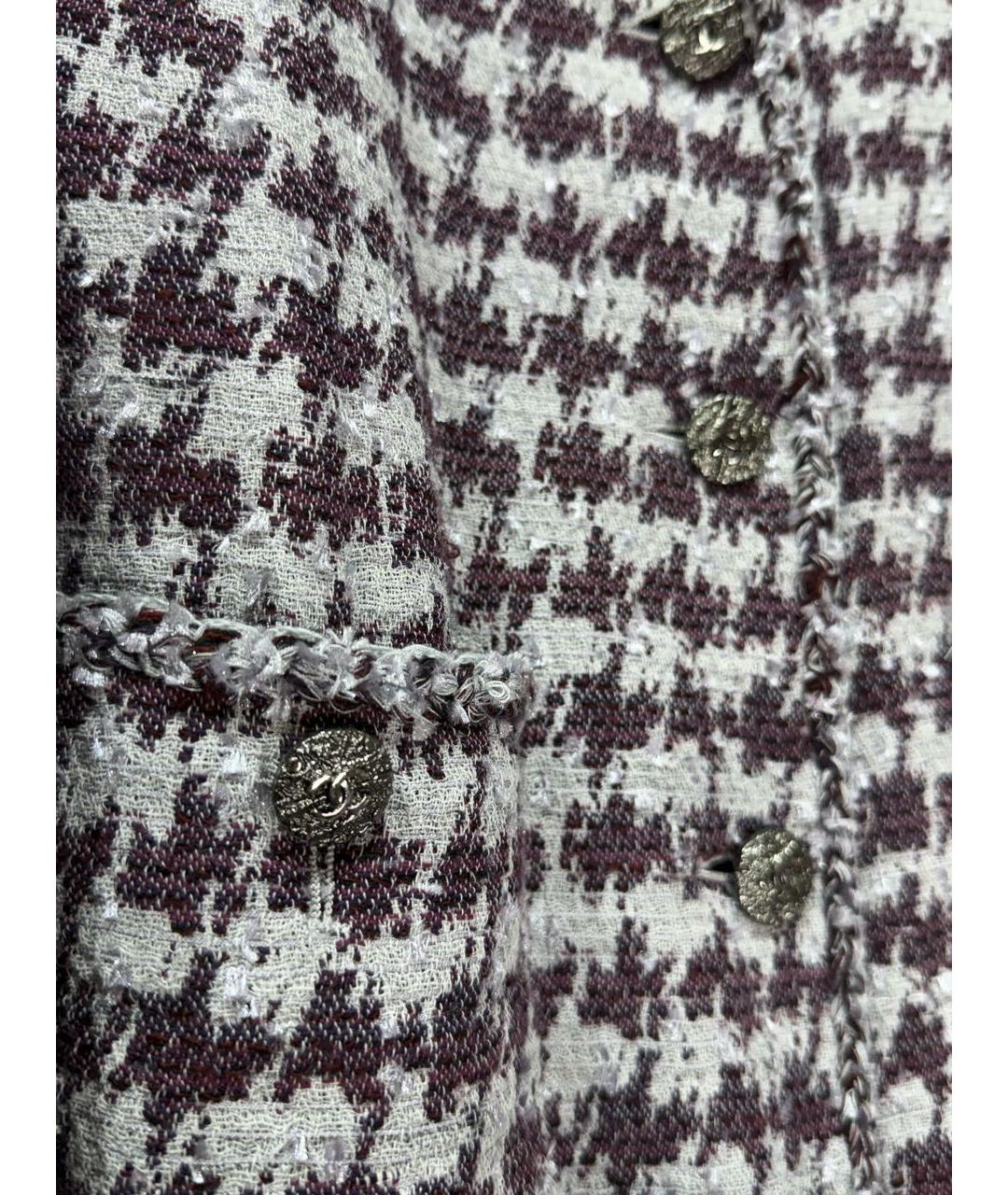 CHANEL Мульти хлопковый жакет/пиджак, фото 8