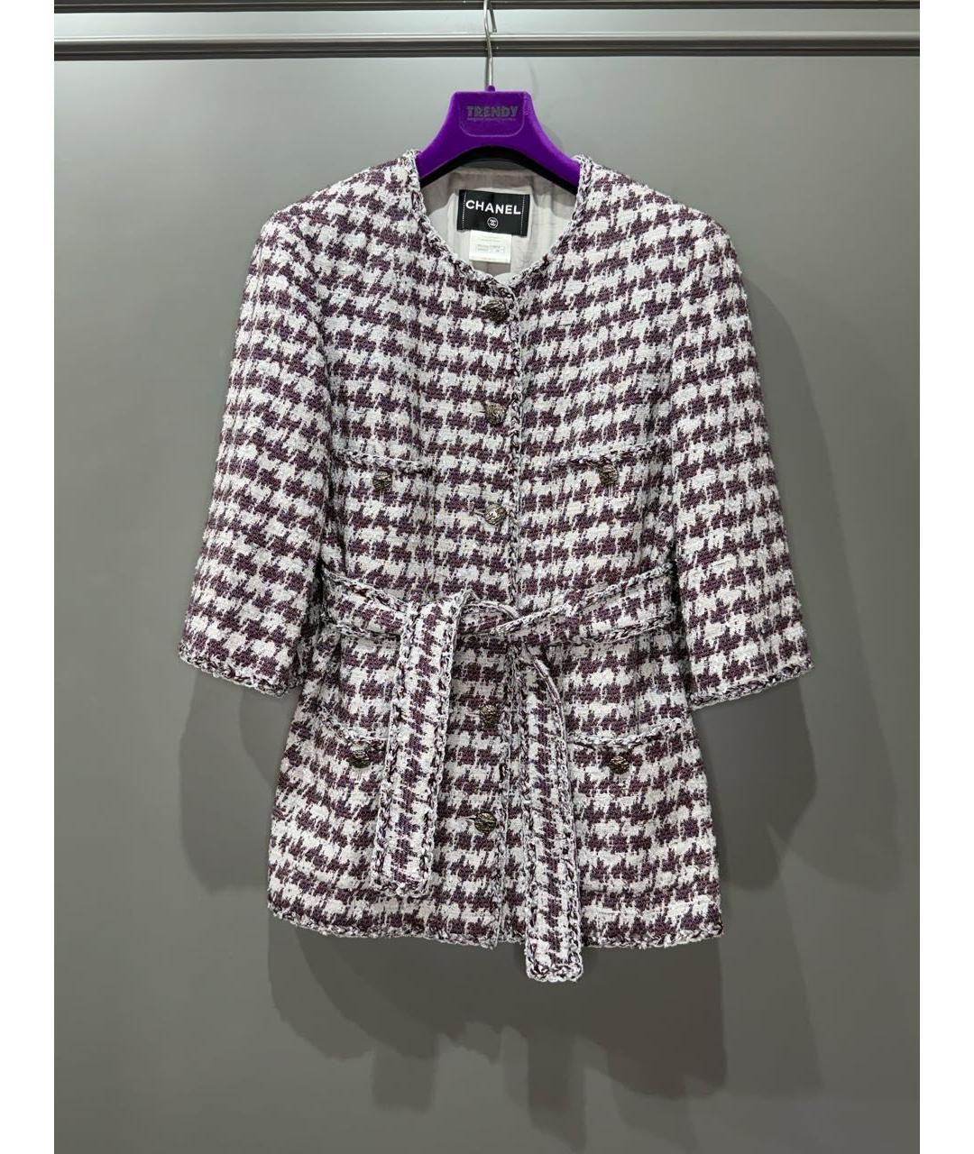 CHANEL Мульти хлопковый жакет/пиджак, фото 2