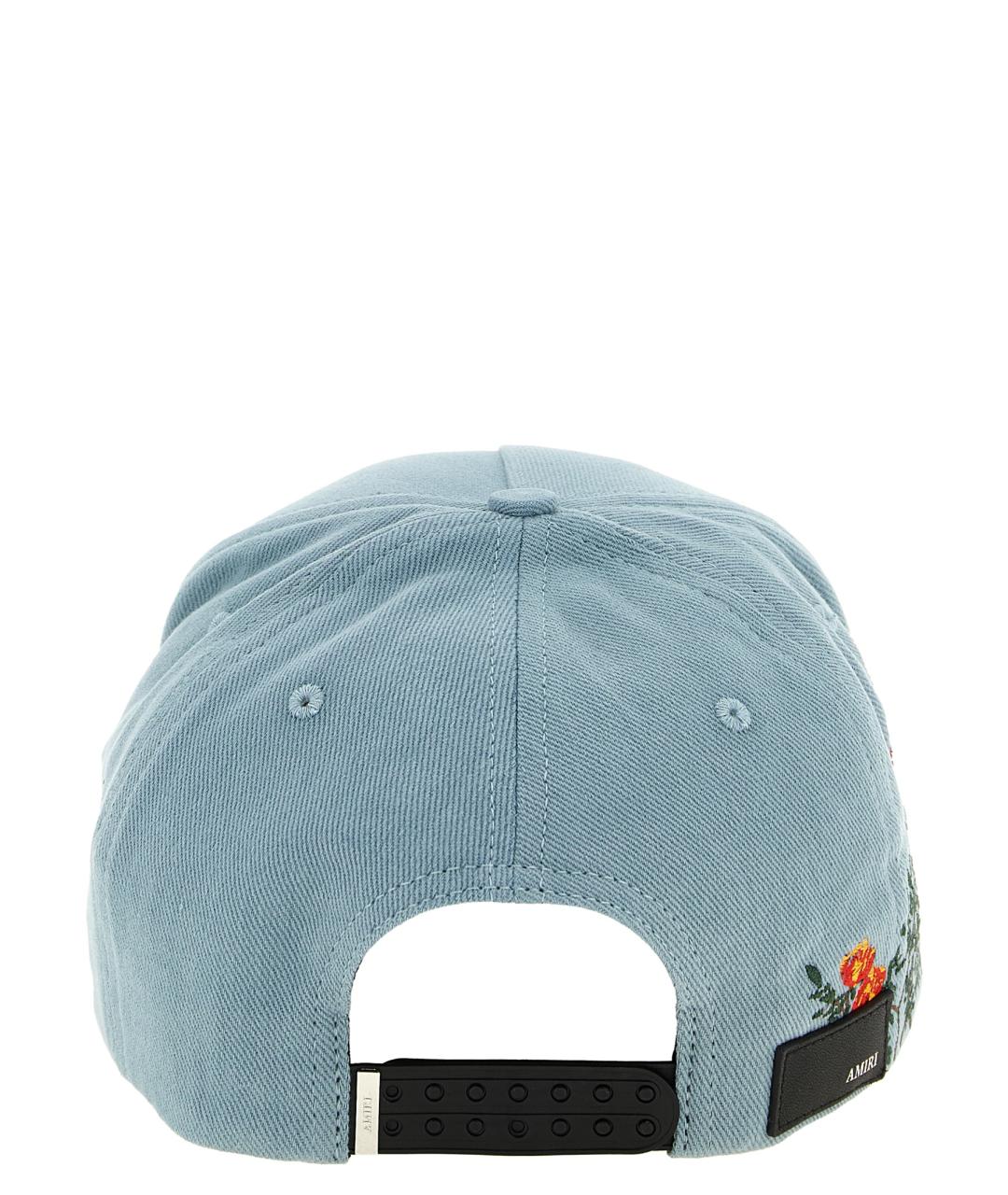 AMIRI Голубая хлопковая кепка/бейсболка, фото 3