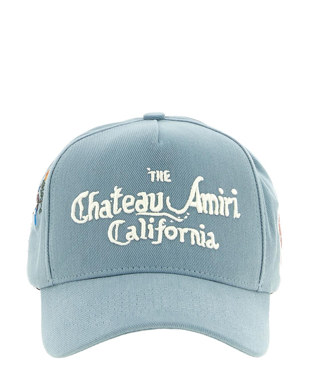 AMIRI Голубая хлопковая кепка/бейсболка, фото 1