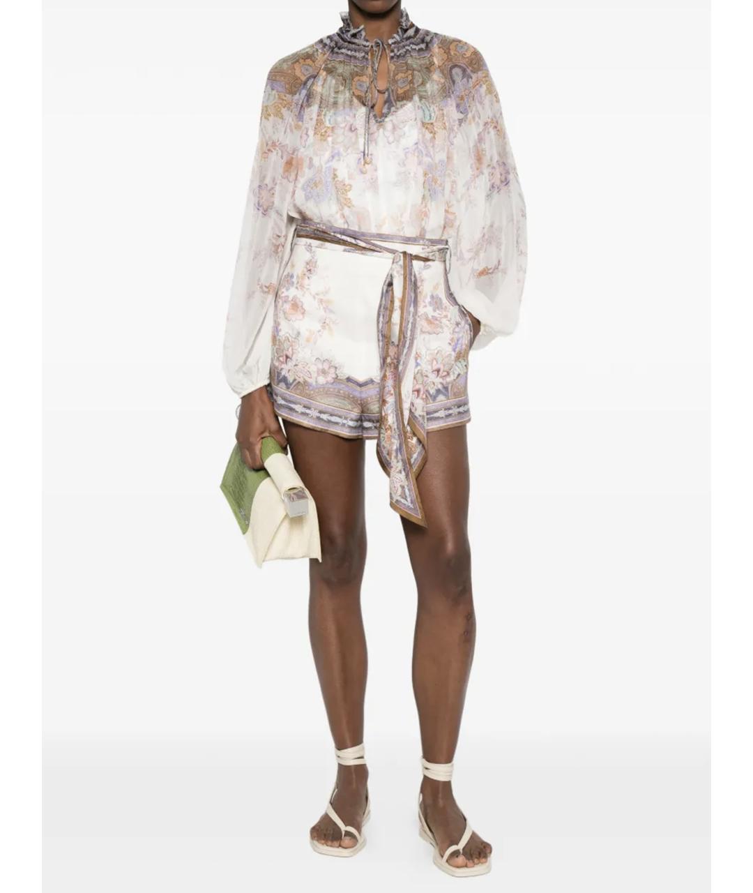 ZIMMERMANN Мульти вискозная блузы, фото 4