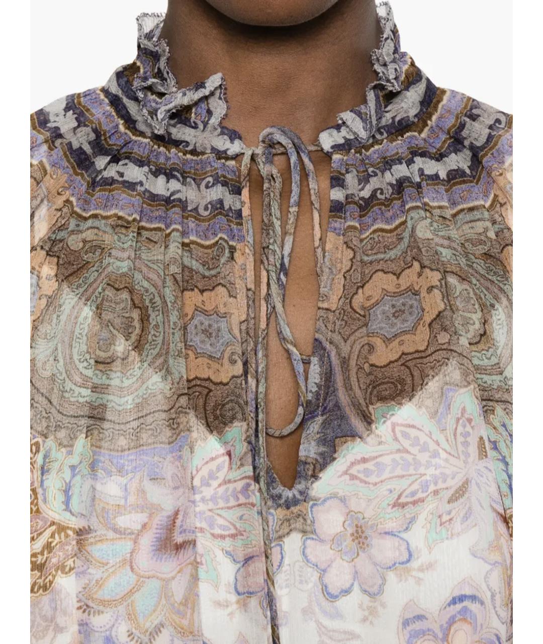 ZIMMERMANN Мульти вискозная блузы, фото 3