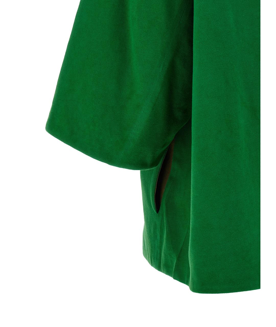 PRADA Зеленая хлопковая куртка, фото 4