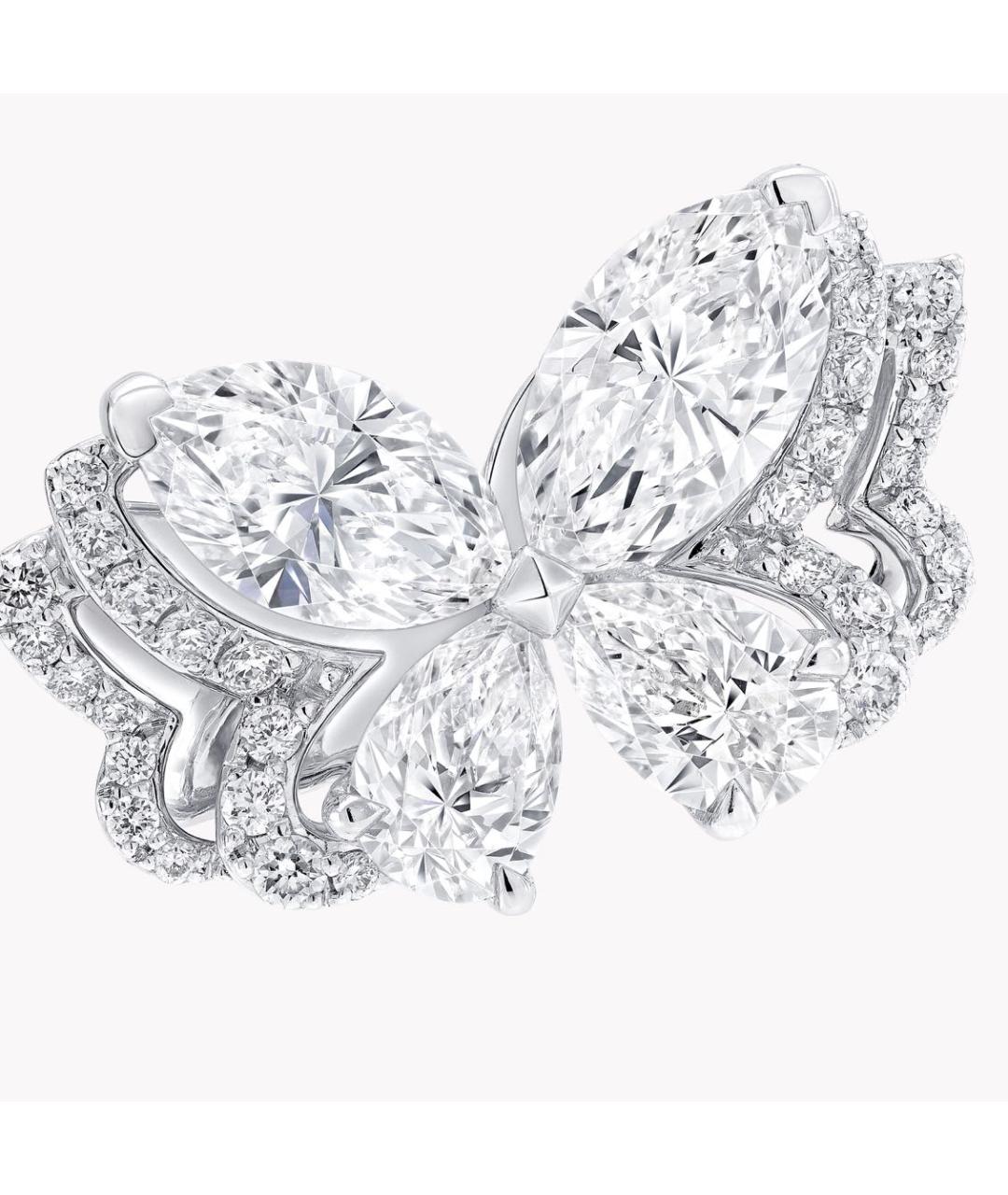 GRAFF Серебряные серьги из белого золота, фото 4