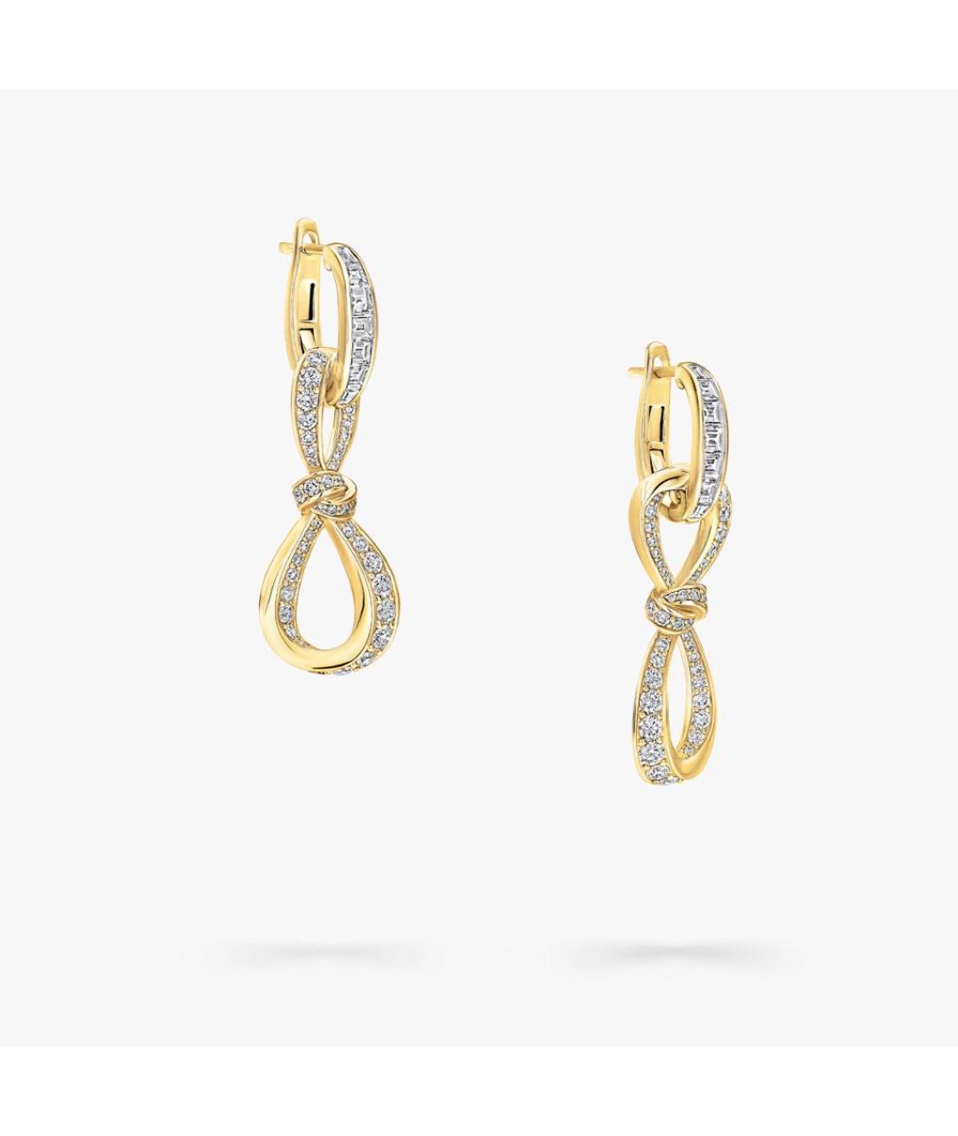 GRAFF Золотые серьги из желтого золота, фото 3