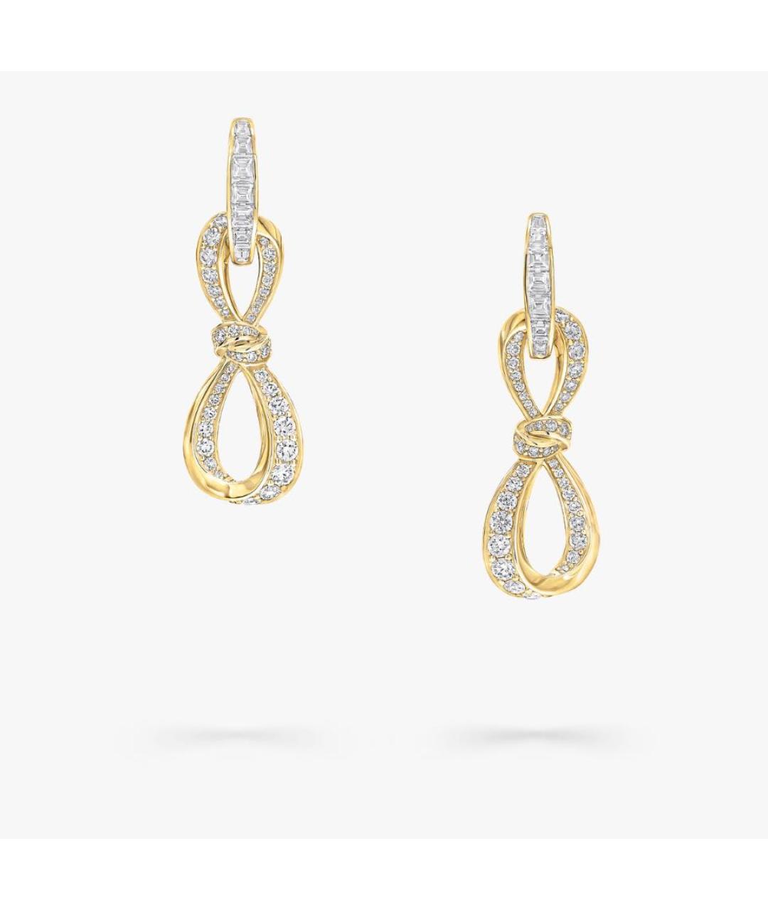 GRAFF Золотые серьги из желтого золота, фото 4