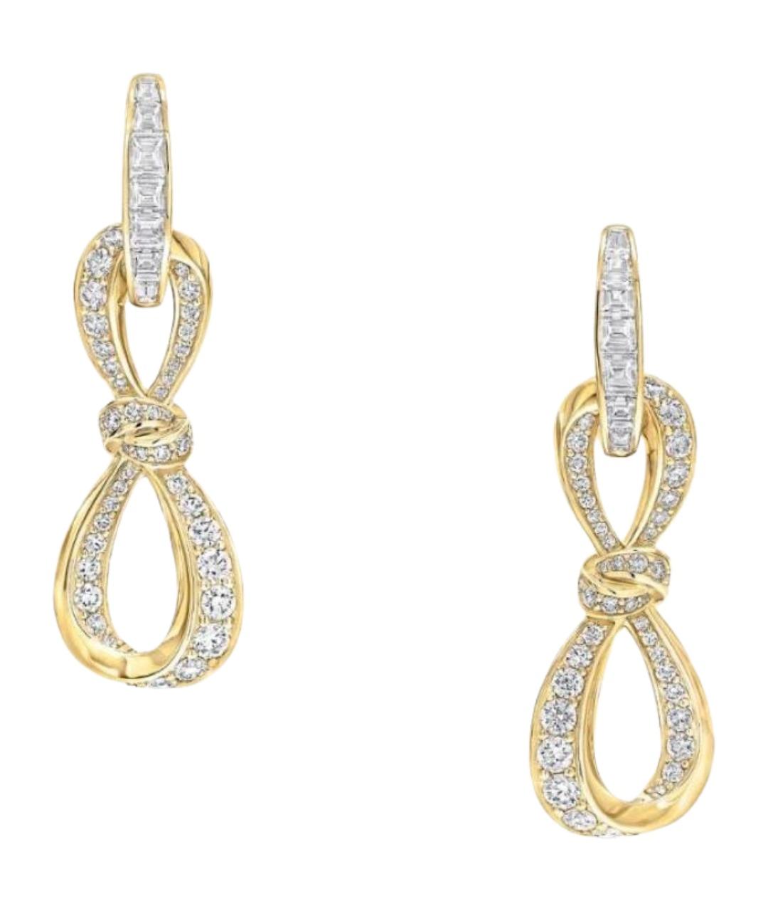 GRAFF Золотые серьги из желтого золота, фото 1