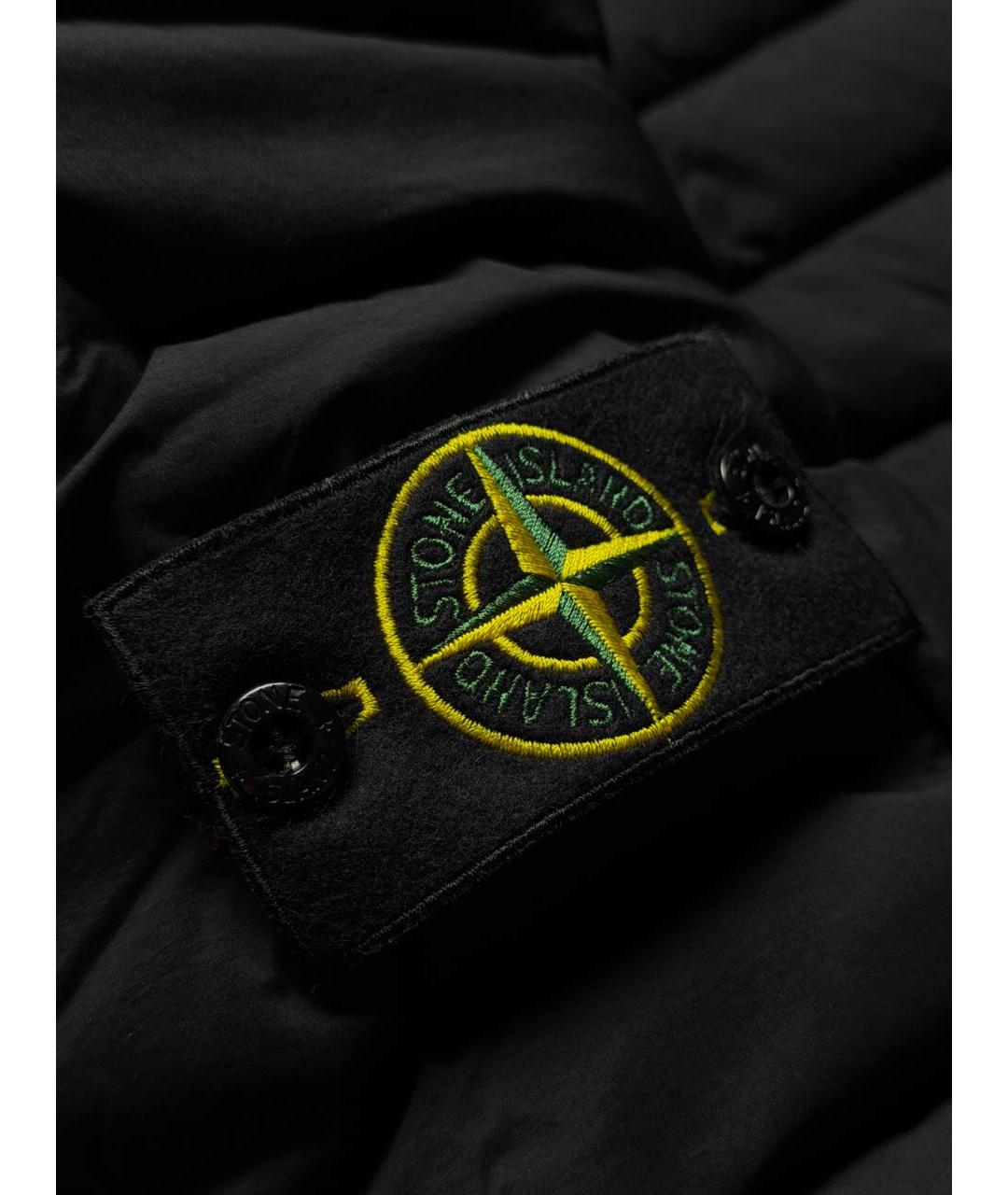 STONE ISLAND Черная куртка, фото 5