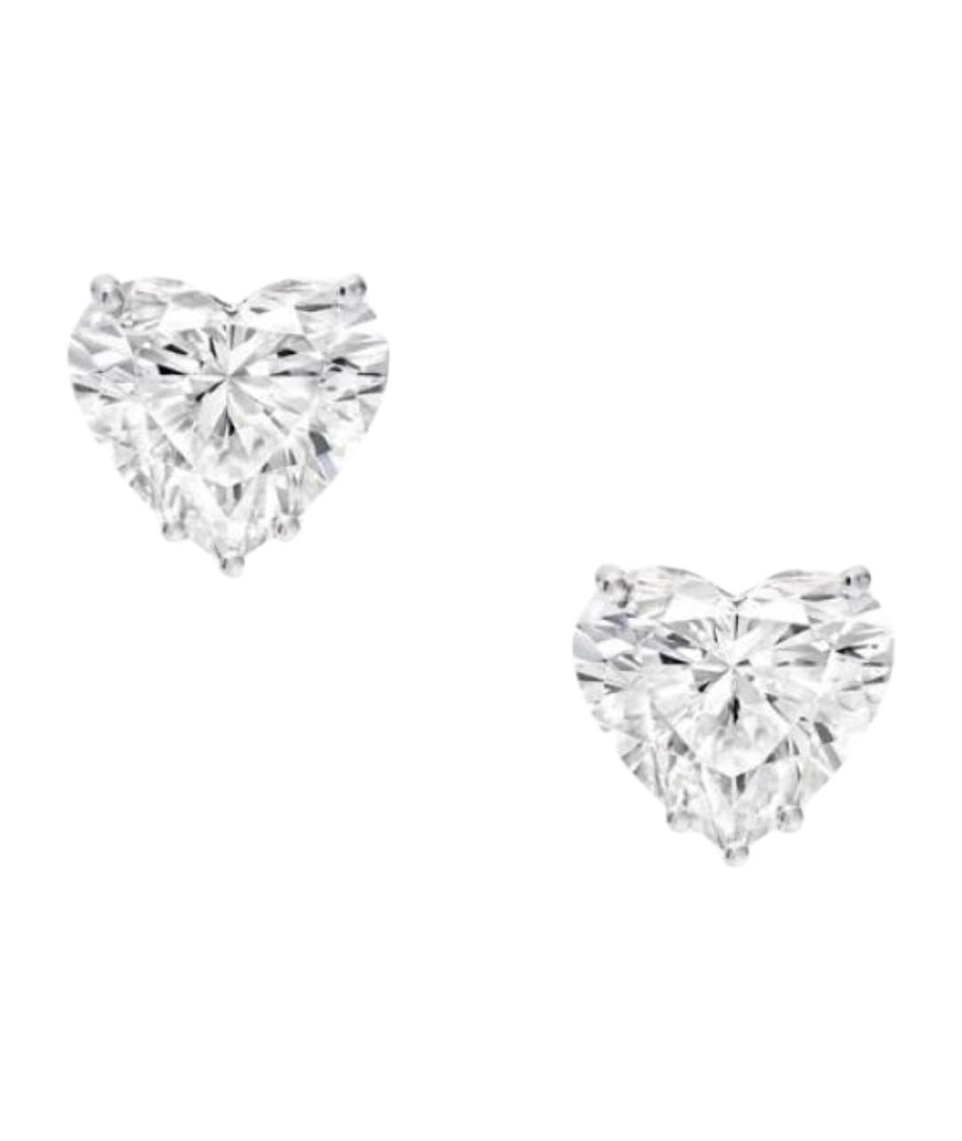 GRAFF Серебряные платиновые серьги, фото 1