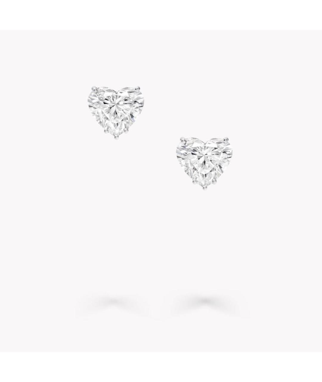 GRAFF Серебряные платиновые серьги, фото 4