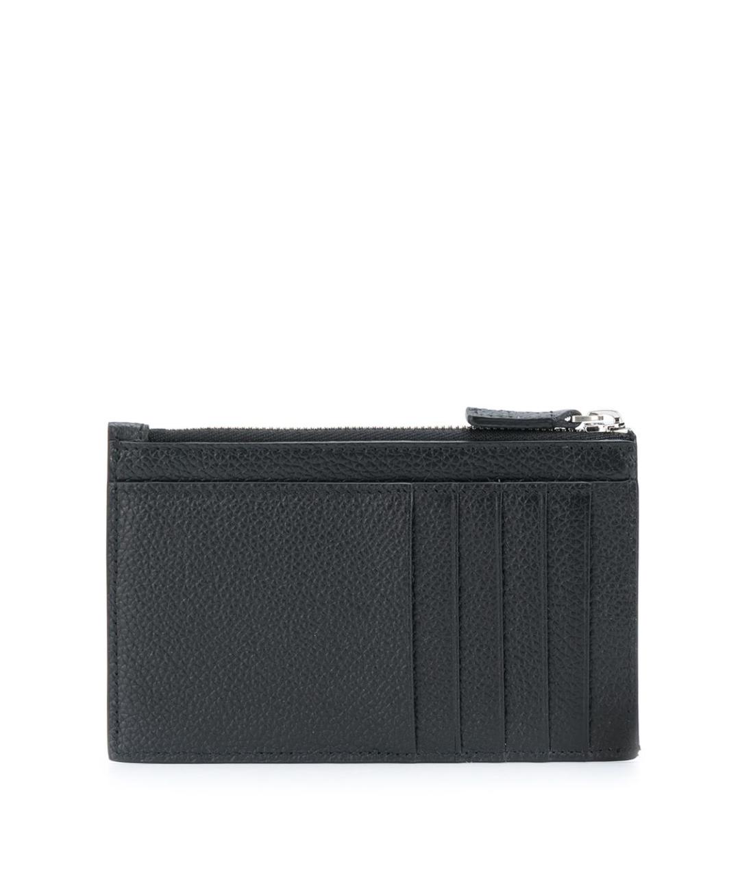BALENCIAGA Черный кожаный кардхолдер, фото 2
